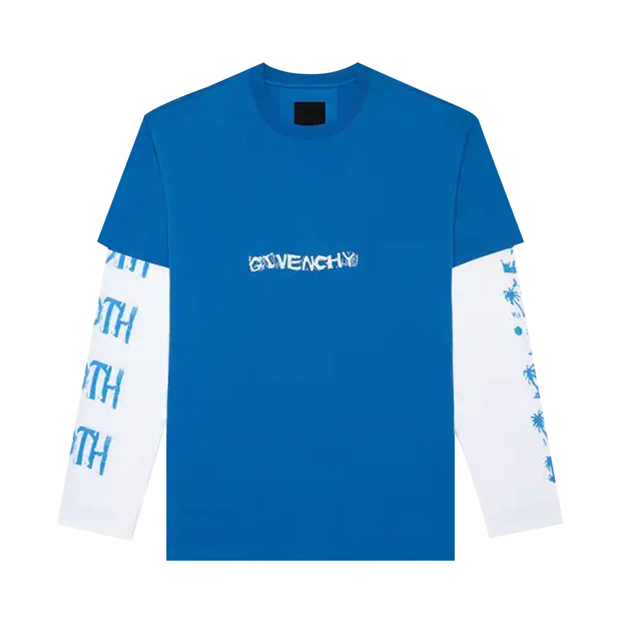 Givenchy blue tee hotsell