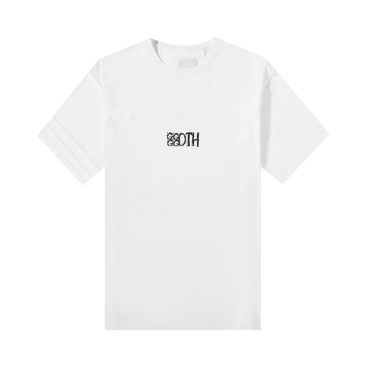 Givenchy Classic Fit Print T-Shirt With Cut 'White'