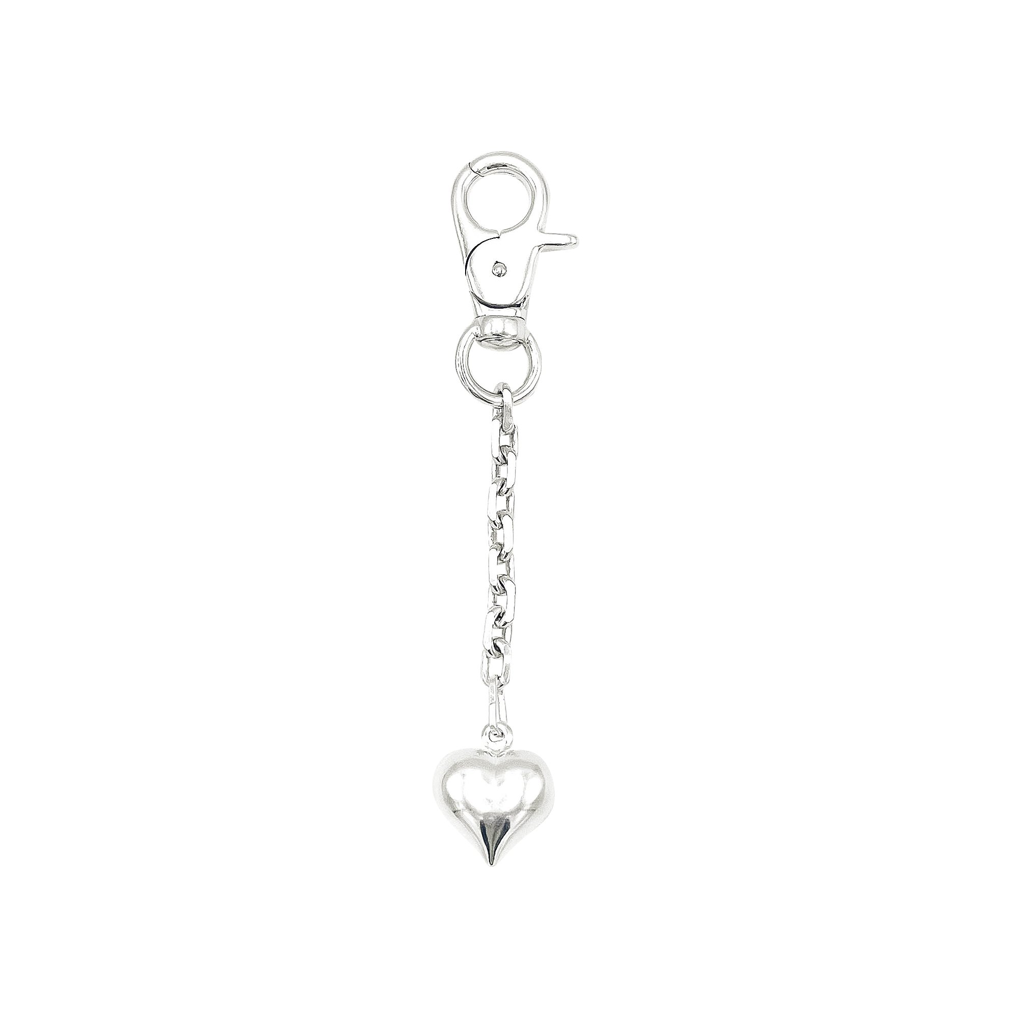 Buy Martine Ali Diamond Heart Drop Keychain 'Silver' - MA2211929