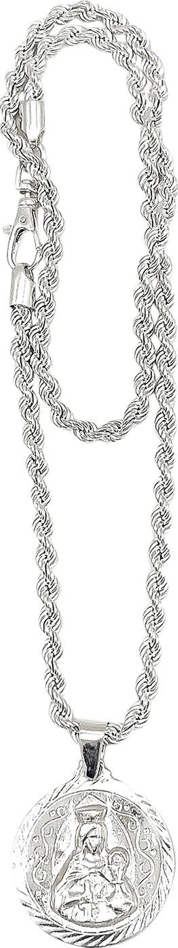 Martine Ali Medallion Chain 'Silver'