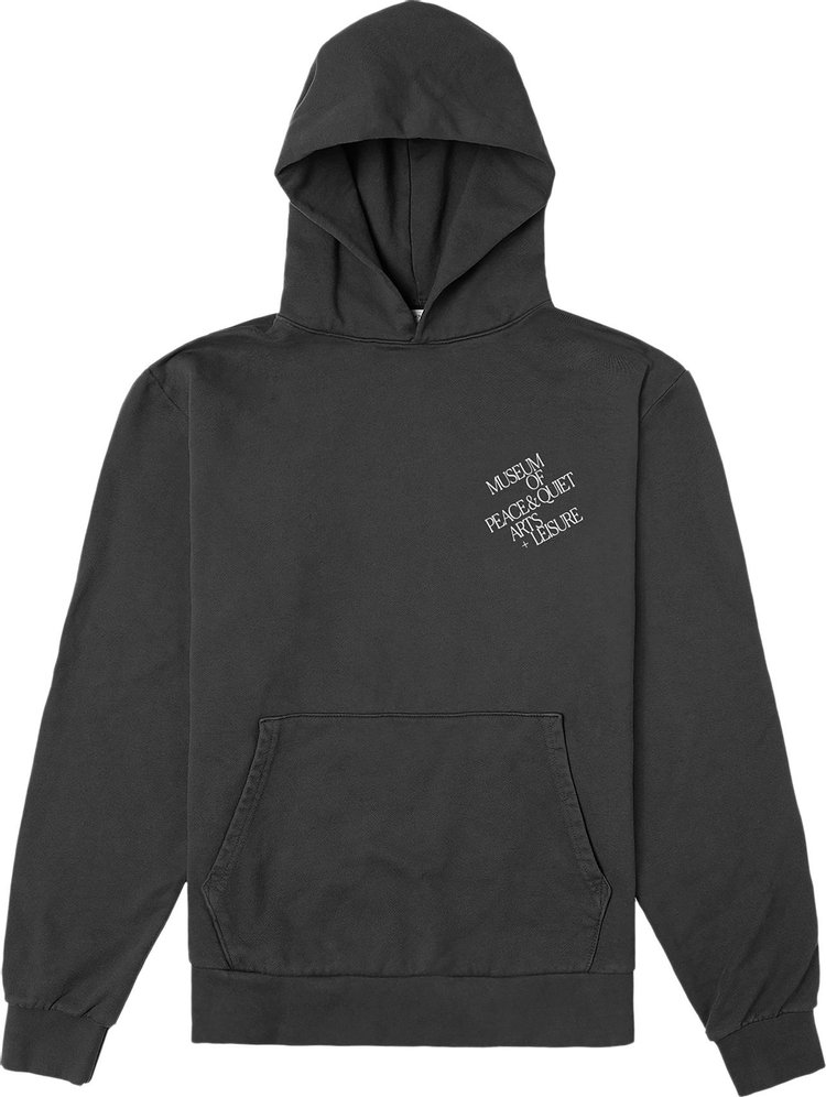 Museum of Peace & Quiet Arts + Leisure Hoodie 'Charcoal'