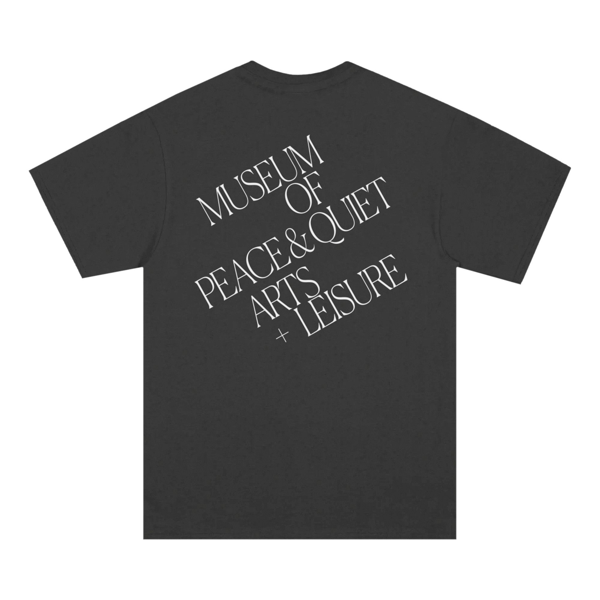 Buy Museum of Peace & Quiet Arts + Leisure T-Shirt 'Charcoal