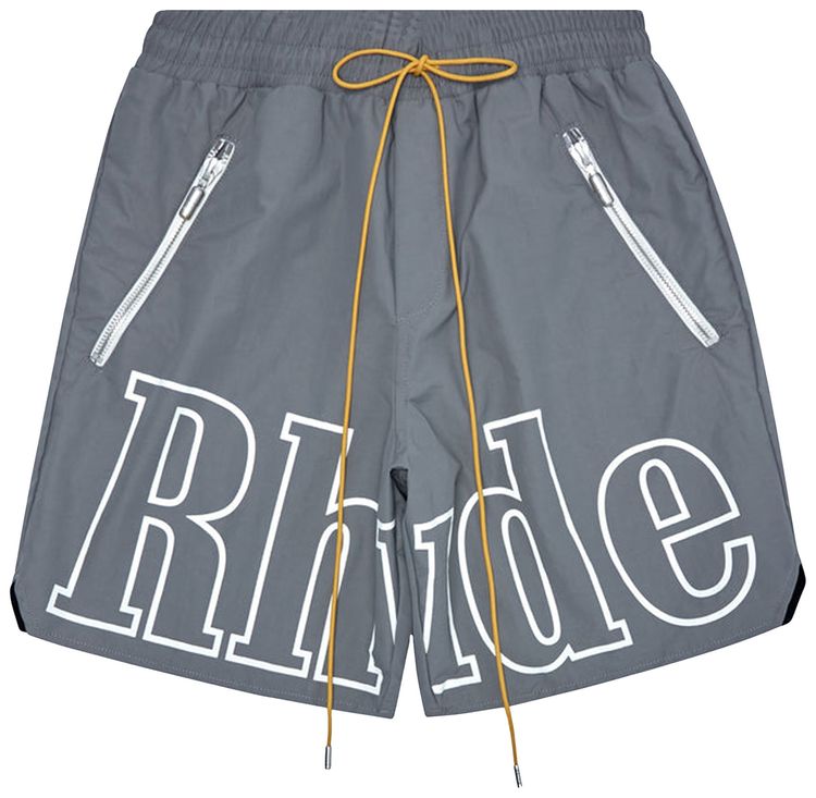 Rhude Logo Short Grey