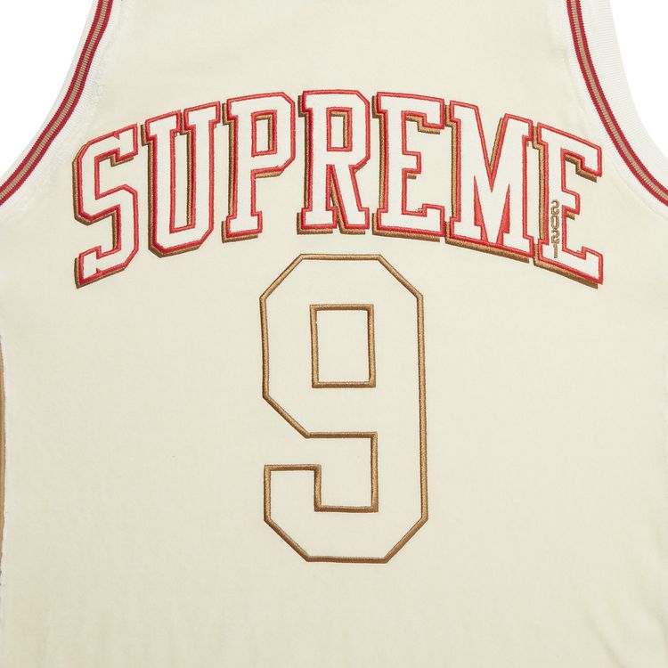 Supreme Terry Basketball Jersey Stone