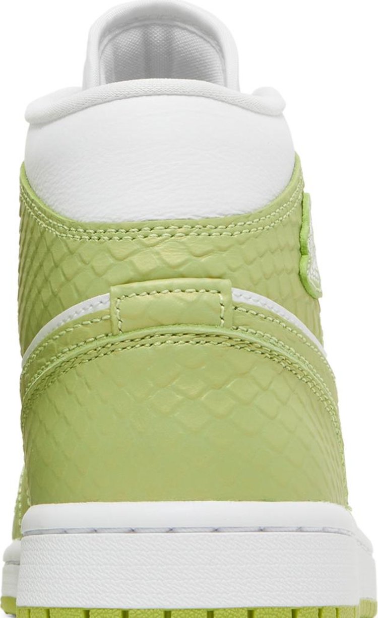 Wmns Air Jordan 1 Mid SE Green Python