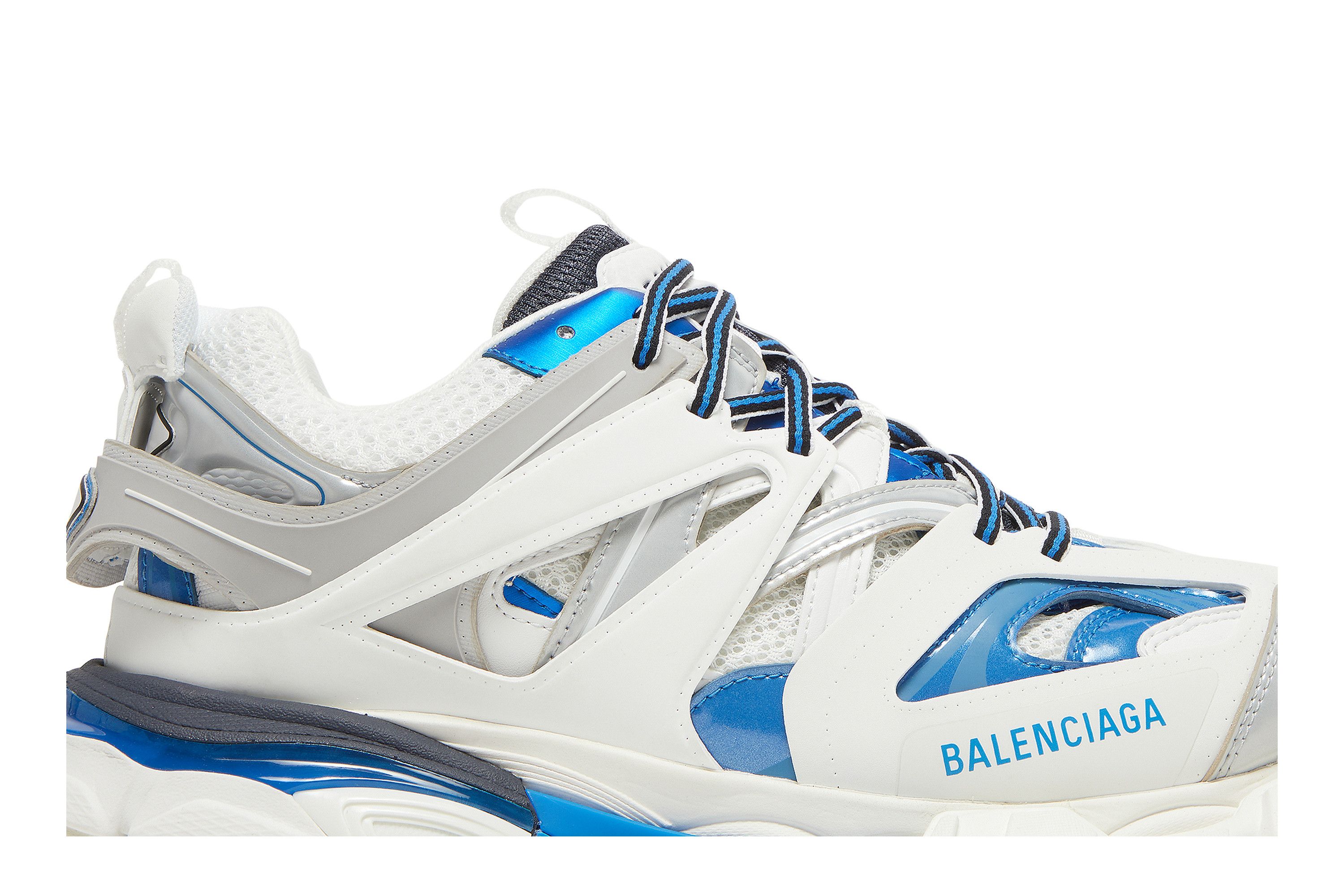 Balenciaga blue white top