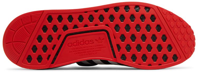Adidas NMD R1 V2 Crackled Black Red