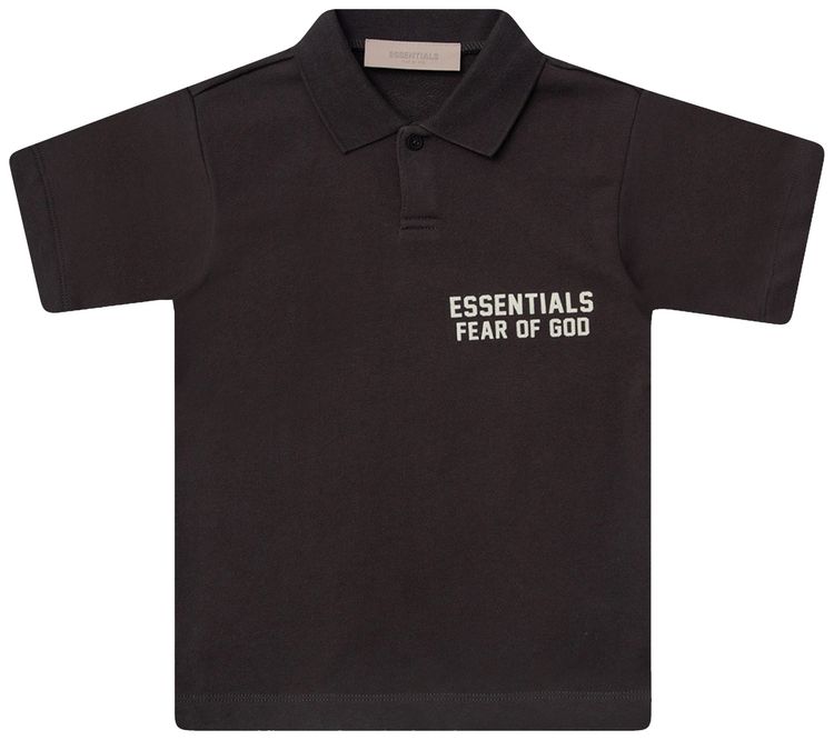 Fear of God Essentials Kids Short Sleeve Polo Iron
