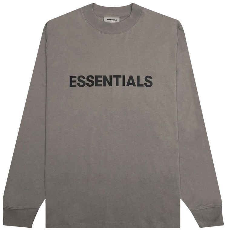 Fear of God Essentials Long Sleeve Tee Stone