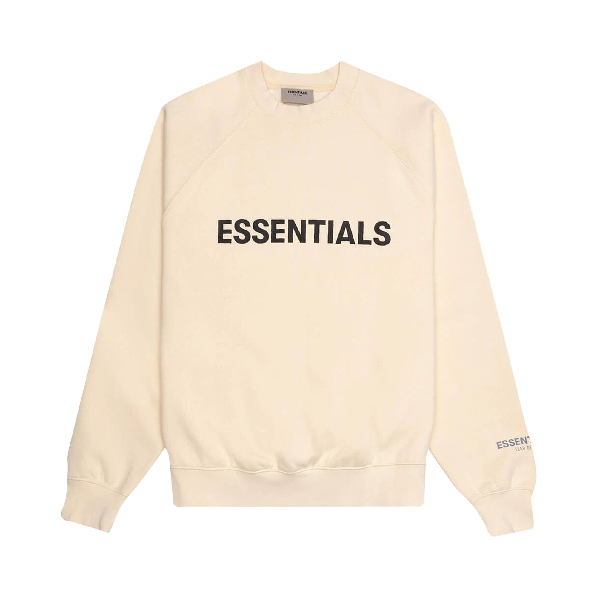 Buy Fear of God Essentials Pullover Crewneck Buttercream