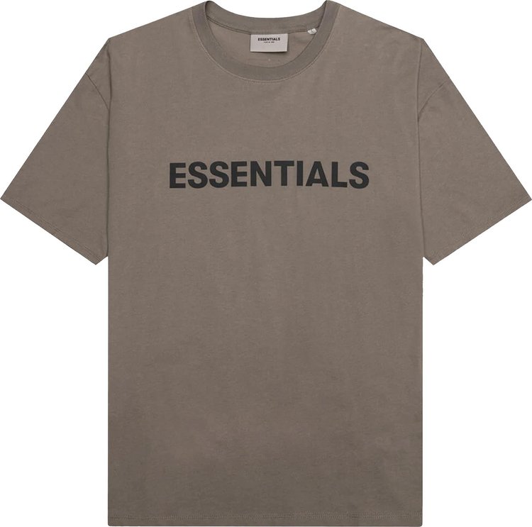Buy Fear of God Essentials Short-Sleeve Tee 'Taupe' - 125HO202006F | GOAT