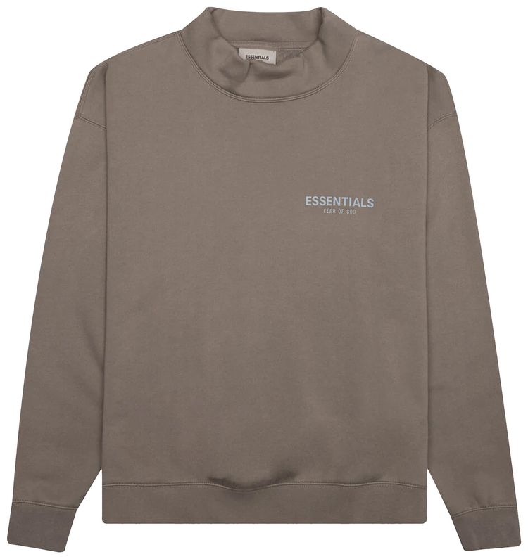 Fear of God Essentials Pullover Mockneck Taupe