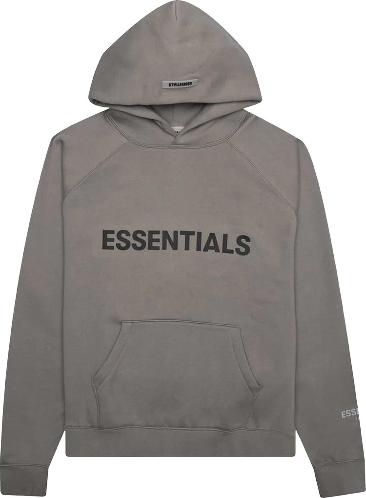 Buy Fear of God Essentials Pullover Hoodie 'Stone' - 192HO202003F | GOAT