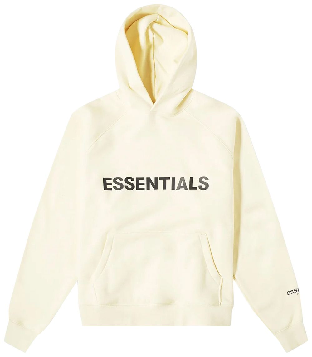 Buy Fear of God Essentials Pullover Hoodie 'Buttercream' - 192HO202001F ...