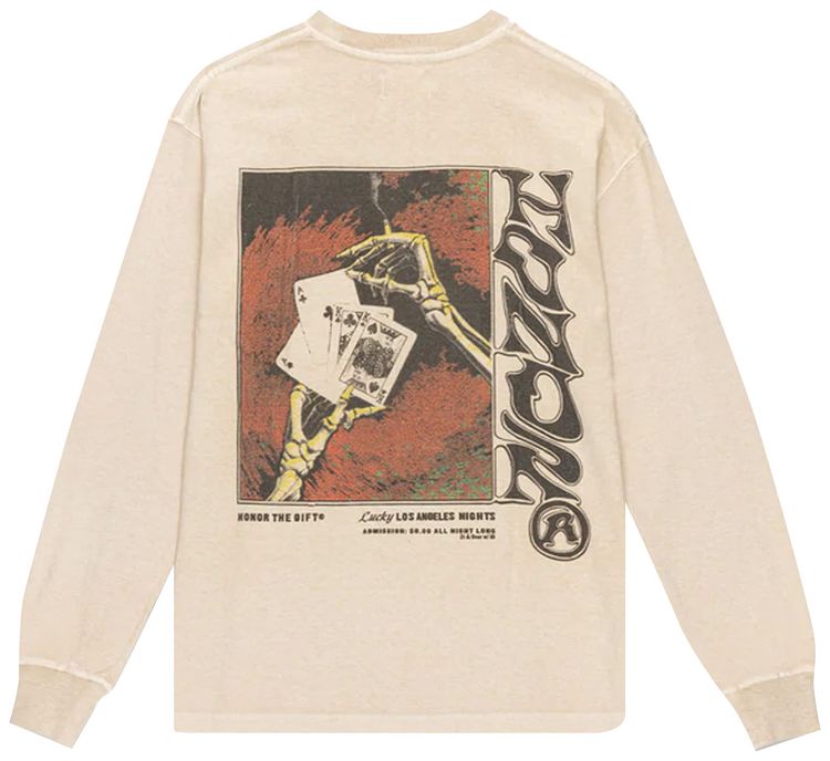 Honor The Gift Lucky Hand Long Sleeve Cream
