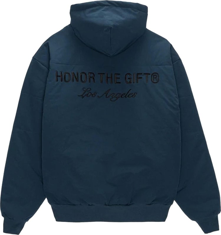 Honor The Gift Colbalt Puff Hoodie Long Beach Navy