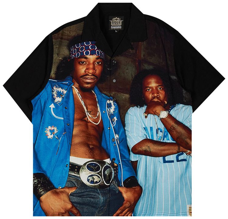 Pleasures Kryptonite Button Down Black