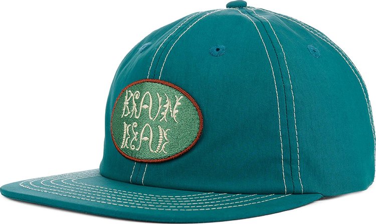 Brain Dead Bugs Lyfe 6 Panel Cap Teal