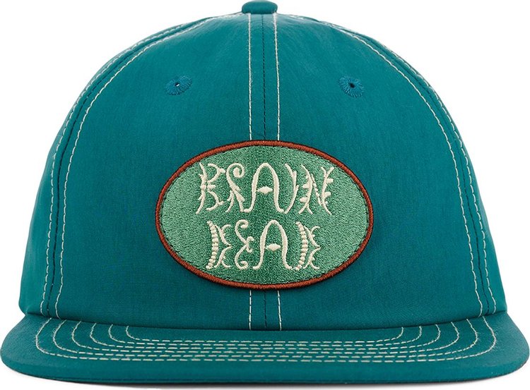 Brain Dead Bugs Lyfe 6 Panel Cap Teal