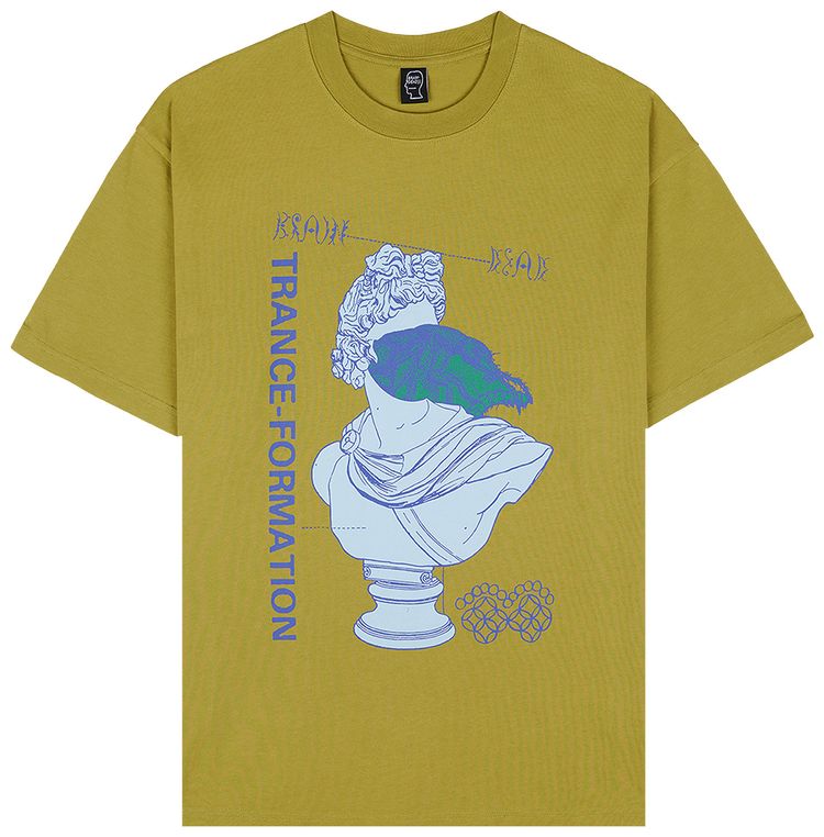Brain Dead Trance Formation T Shirt Moss
