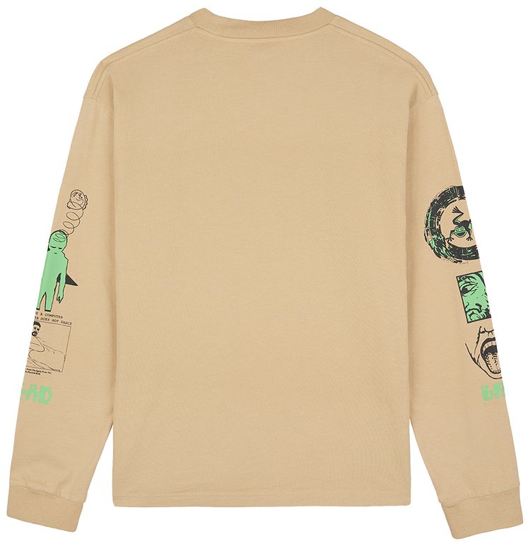 Brain Dead Skies Above Skies Long Sleeve Tan