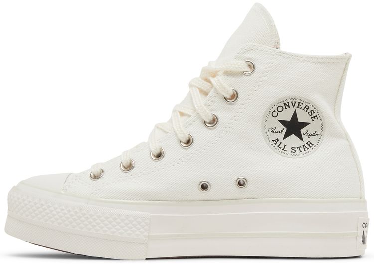 Converse Wmns Chuck Taylor All Star Platform High Summer Denim   Vintage White