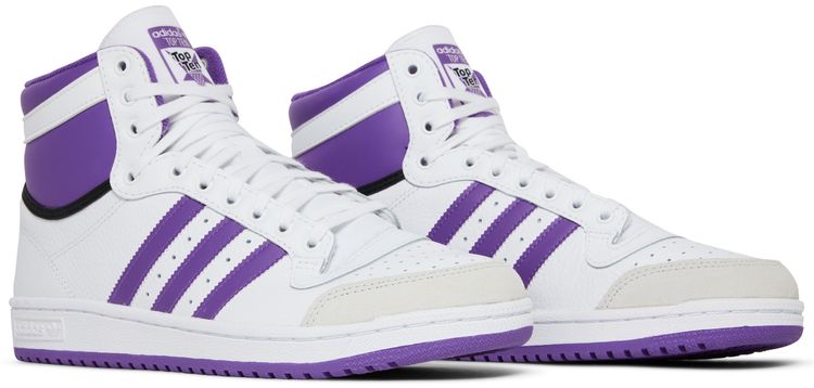 Adidas Top Ten High White Active Purple