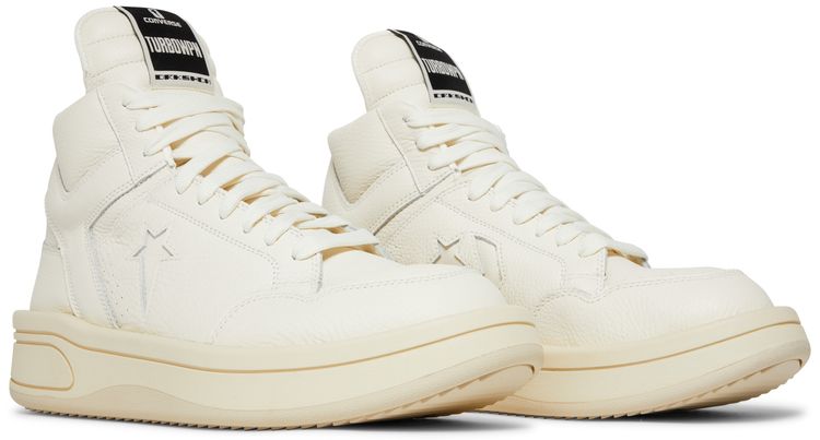 Rick Owens x DRKSHDW TURBOWPN Mid Egret