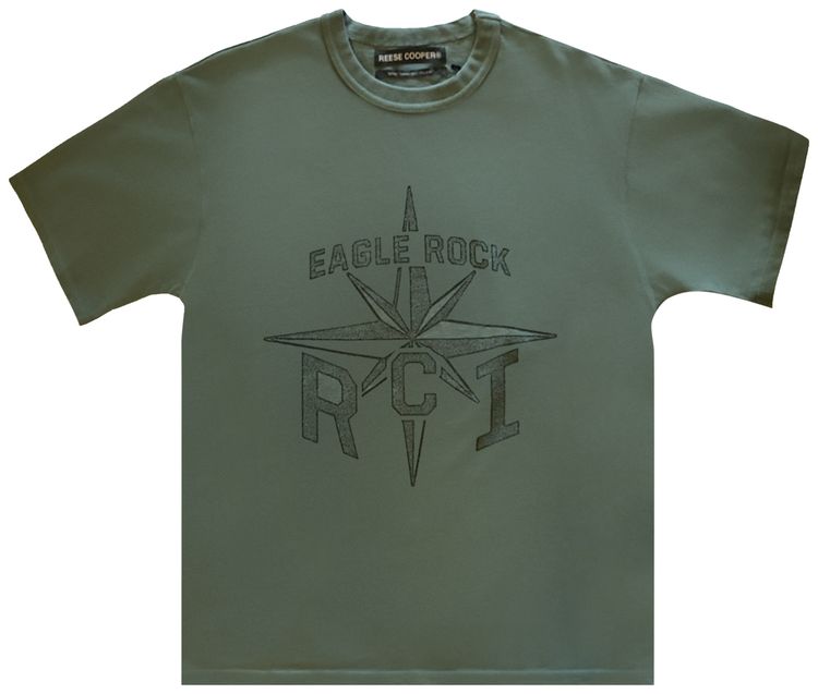 Reese Cooper RCI Compass Tee Green