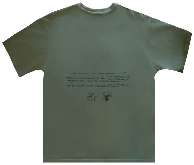 Reese Cooper RCI Compass Tee Green