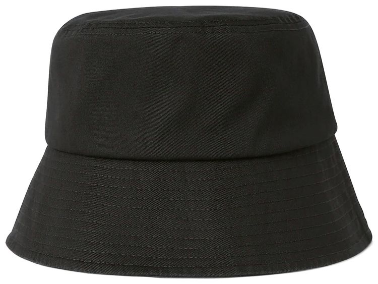 thisisneverthat Cotton Long Bill Bucket Hat Black