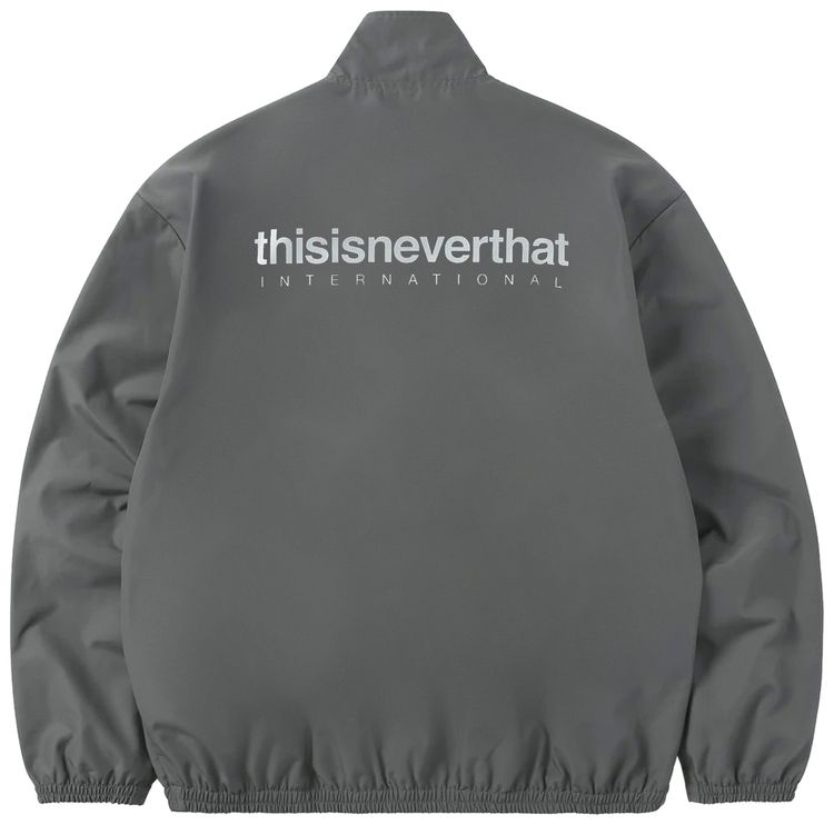 thisisneverthat INTL Team Jacket Charcoal