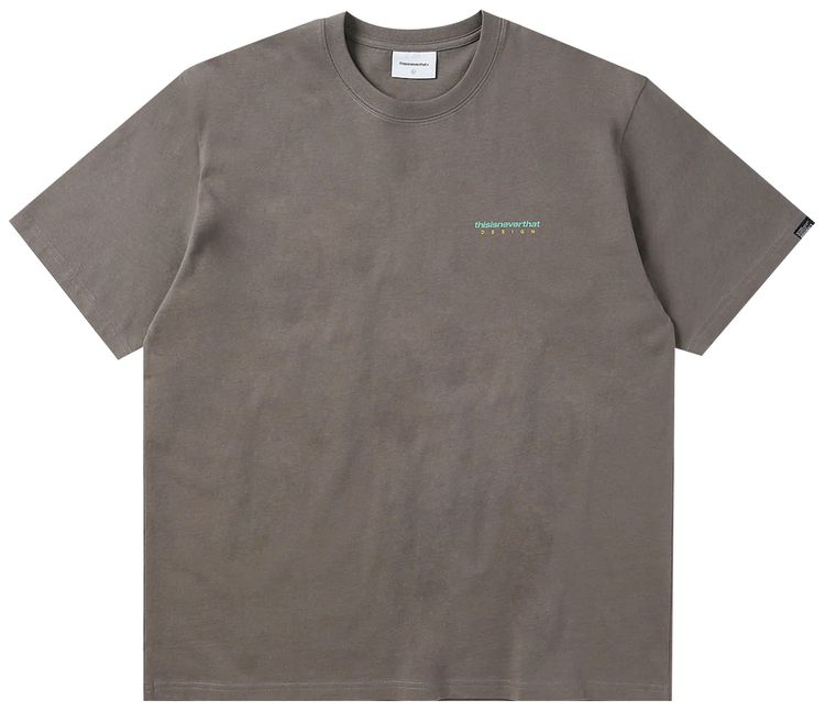 thisisneverthat DSN Logo Tee Dark Mocha