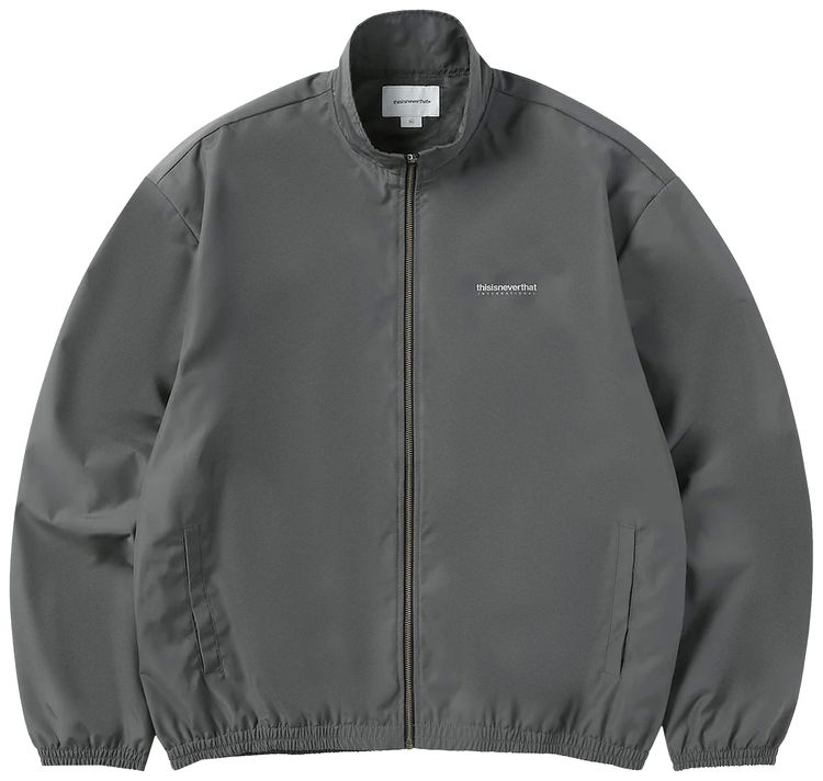 thisisneverthat INTL. Team Jacket 'Charcoal'