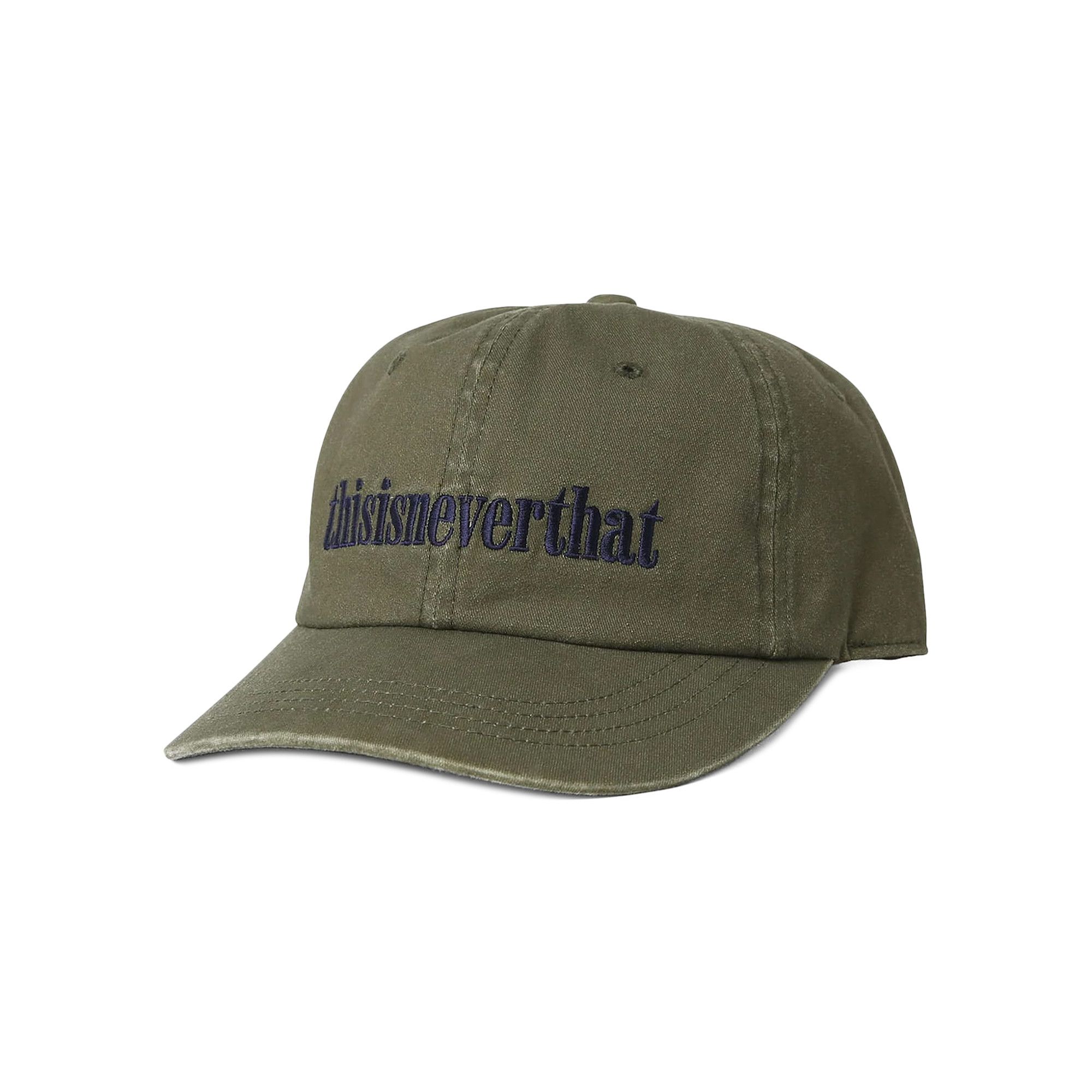 【THISISNEVERTHAT】Washed Bucket Hat Olive Overdyed E/T-Logo Bucket Hat – thisisneverthat® JP