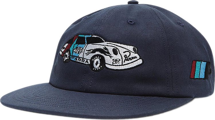 Parra Racing Team 6 Panel Hat 'Navy Blue'