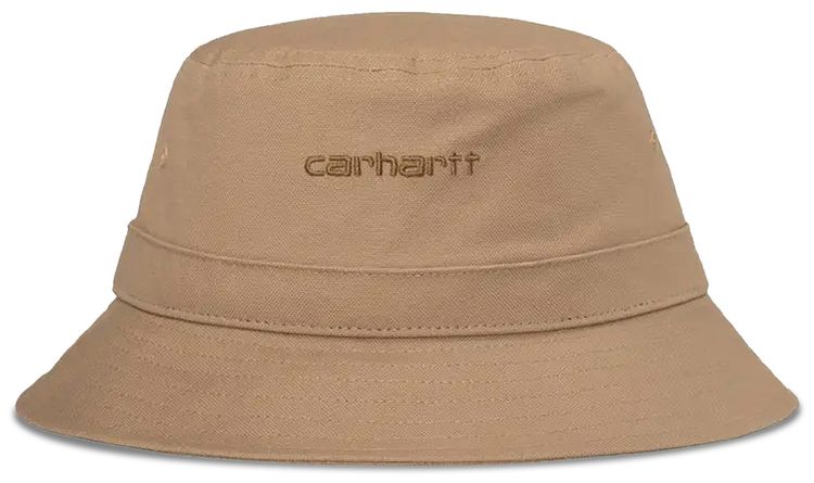 Carhartt WIP Script Bucket Hat NomadHamilton Brown