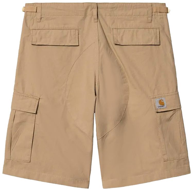 Carhartt WIP Aviation Short Dusty Hamilton Brown Rinsed