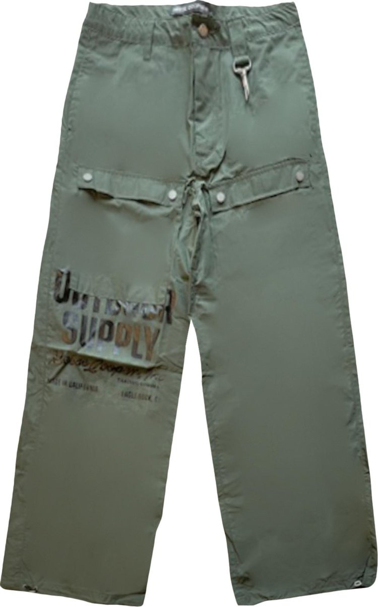 Reese Cooper Outdoor Supply Waxed Cotton Pant 'Green'