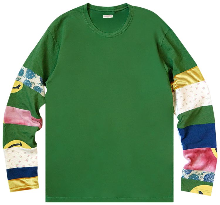 Kapital Tianzhu Hippie Ron Tee Green