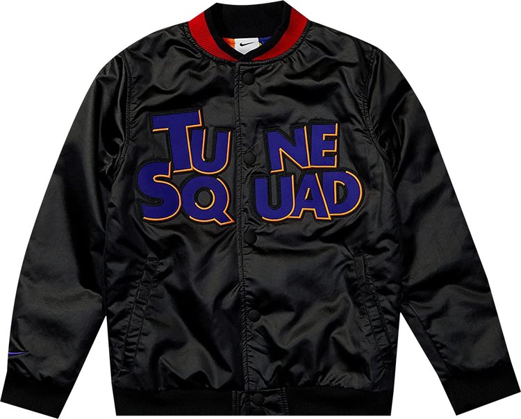 Buy Nike x Space Jam: A New Legacy Tune Squad Varsity Jacket  'Black/White/Concord' - DJ3891 010