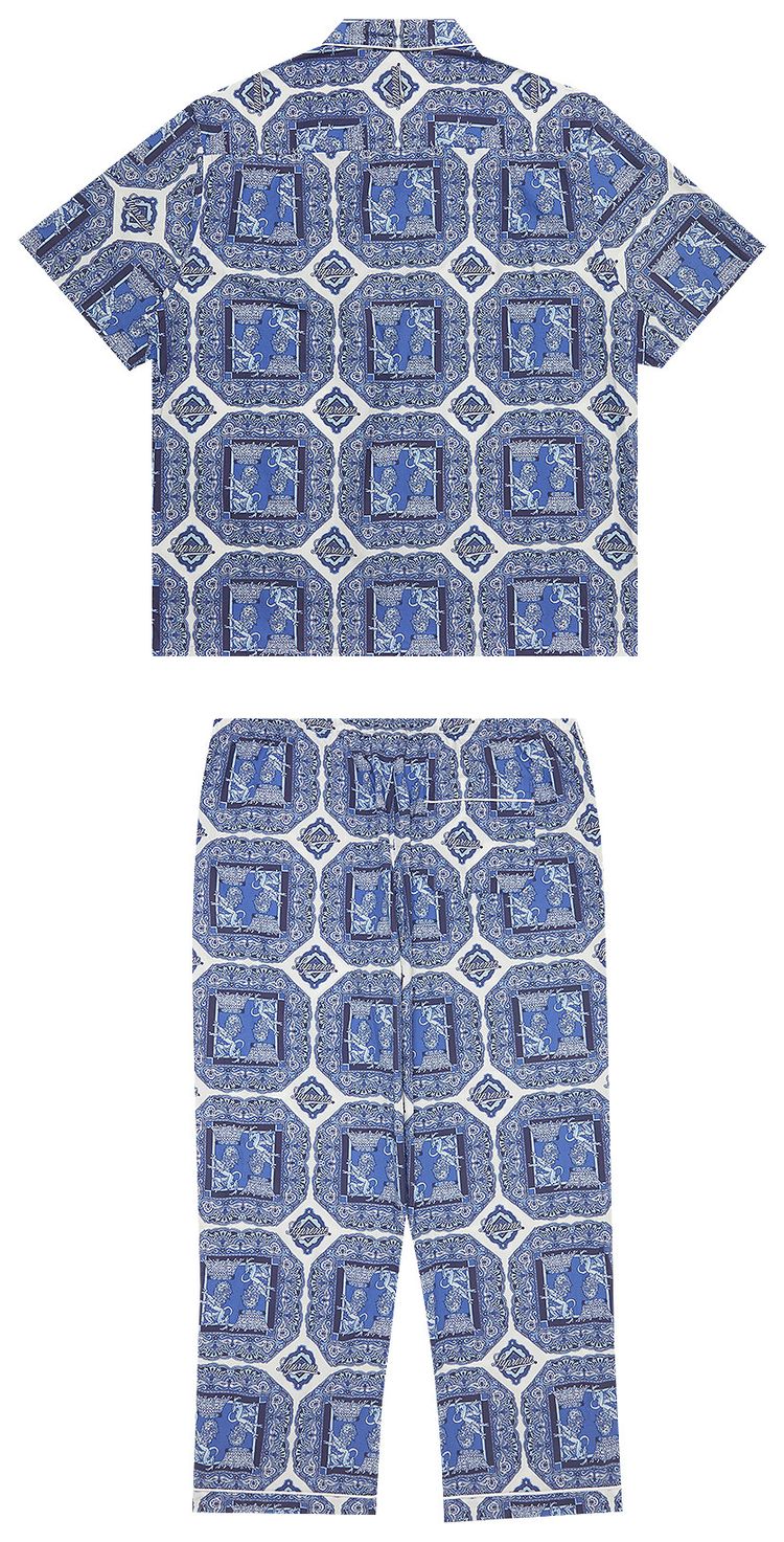 Supreme Regency Pajama Set Blue