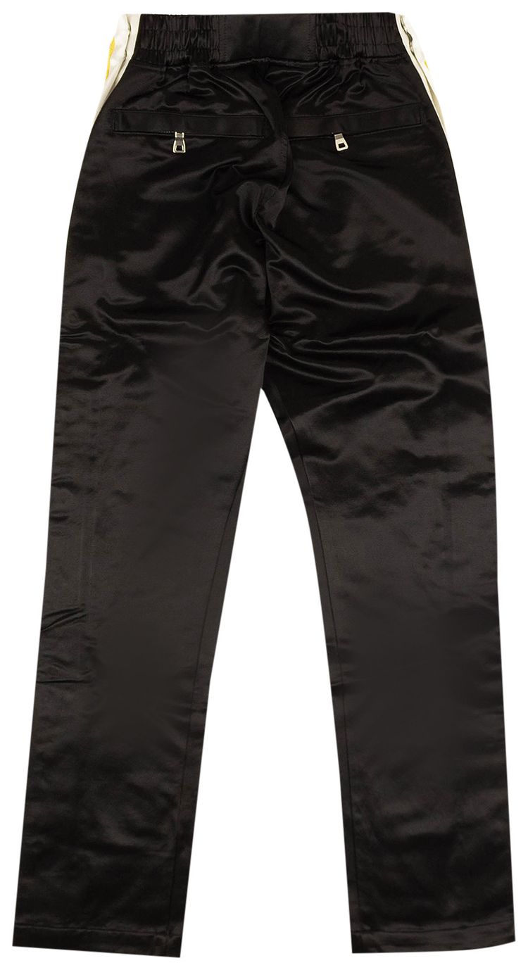 Just Don Beaded Tearaway Suit Pants Black