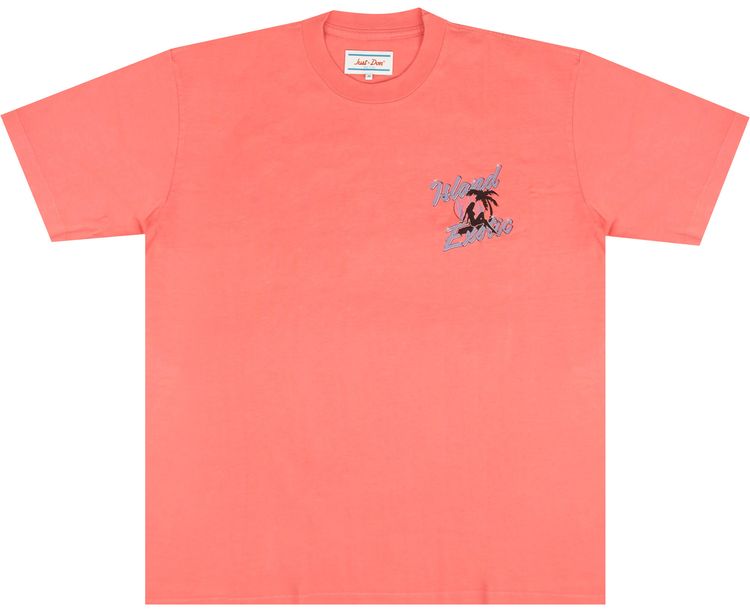 Just Don Island Girls Short Sleeve T Shirt Pink