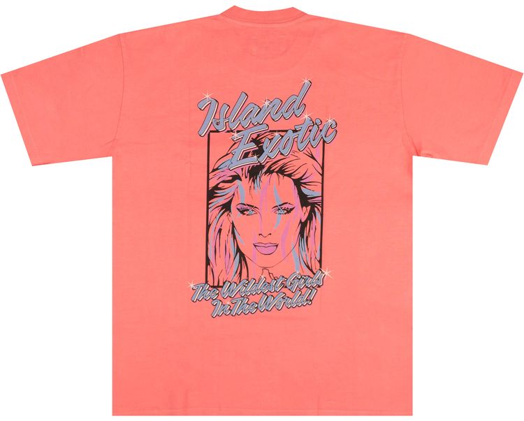 Just Don Island Girls Short Sleeve T Shirt Pink