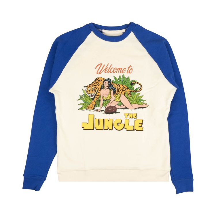 Just Don Svelta Jungle Crewneck Sweatshirt White