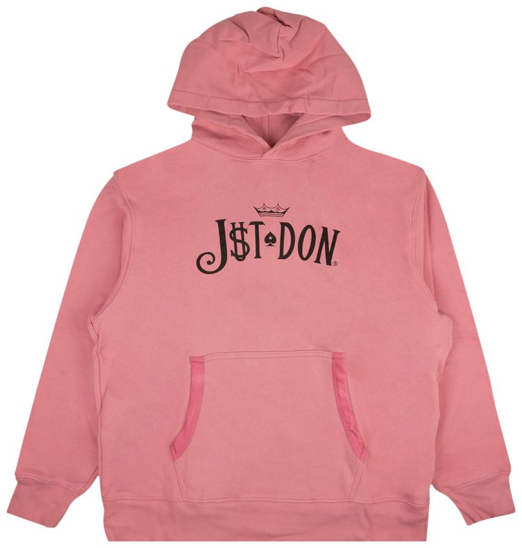 Just Don Sveta Dealers Hoodie Sweatshirt Pink