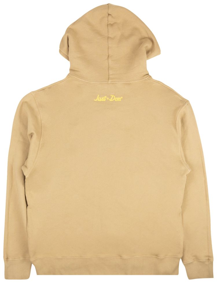 Just Don Islander Hoodie Sweatshirt Tan