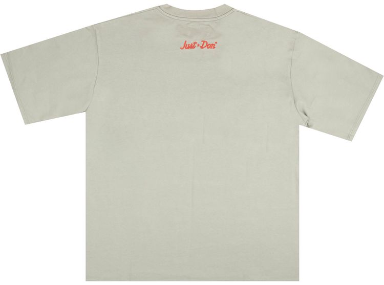 Just Don Short Sleeve Team X T Shirt Grey