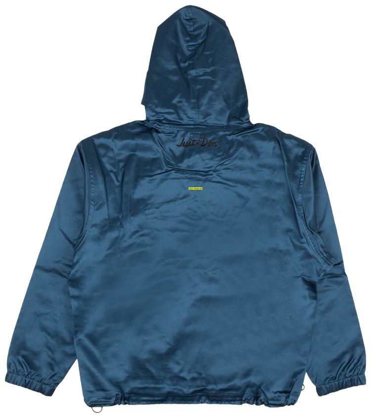 Just Don Team X Satin Pullover Hoodie Multicolor